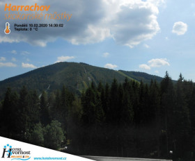 Slika pregleda web-kamere Harrachov - camera view on Čertova hora